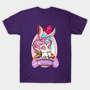 Happy Easter Egg Hunt Unicorn Bunny Cute Girly T-Shirt